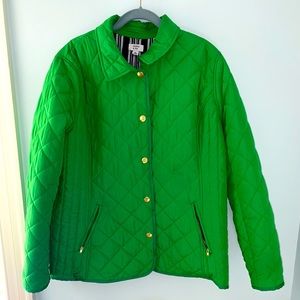 Crown and Ivy jacket in beautiful Kelly green (Size XL)